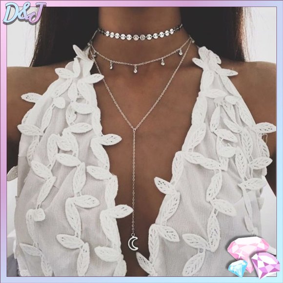 Diamonds & Jules Jewelry - 💎✨ Layered Choker Lasso Necklace